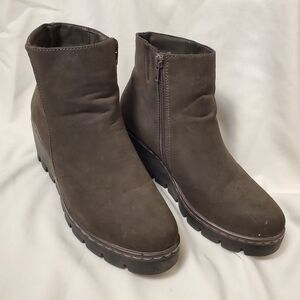 Nautica Laurette Ankle Wedge Boots